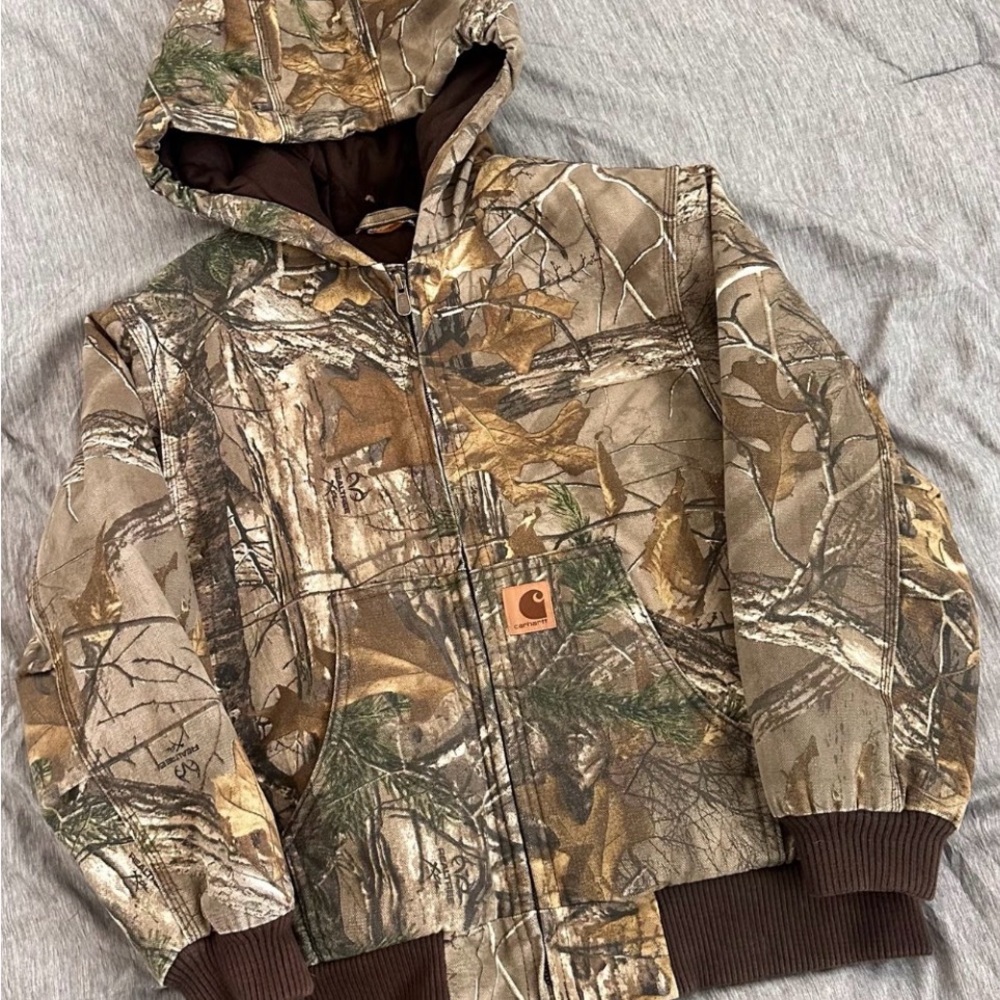 Carhartt Woodland Camo Jacket